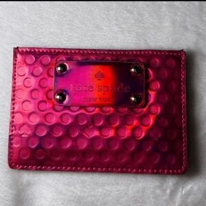 Kate Spade Radiant Pink Card Holder